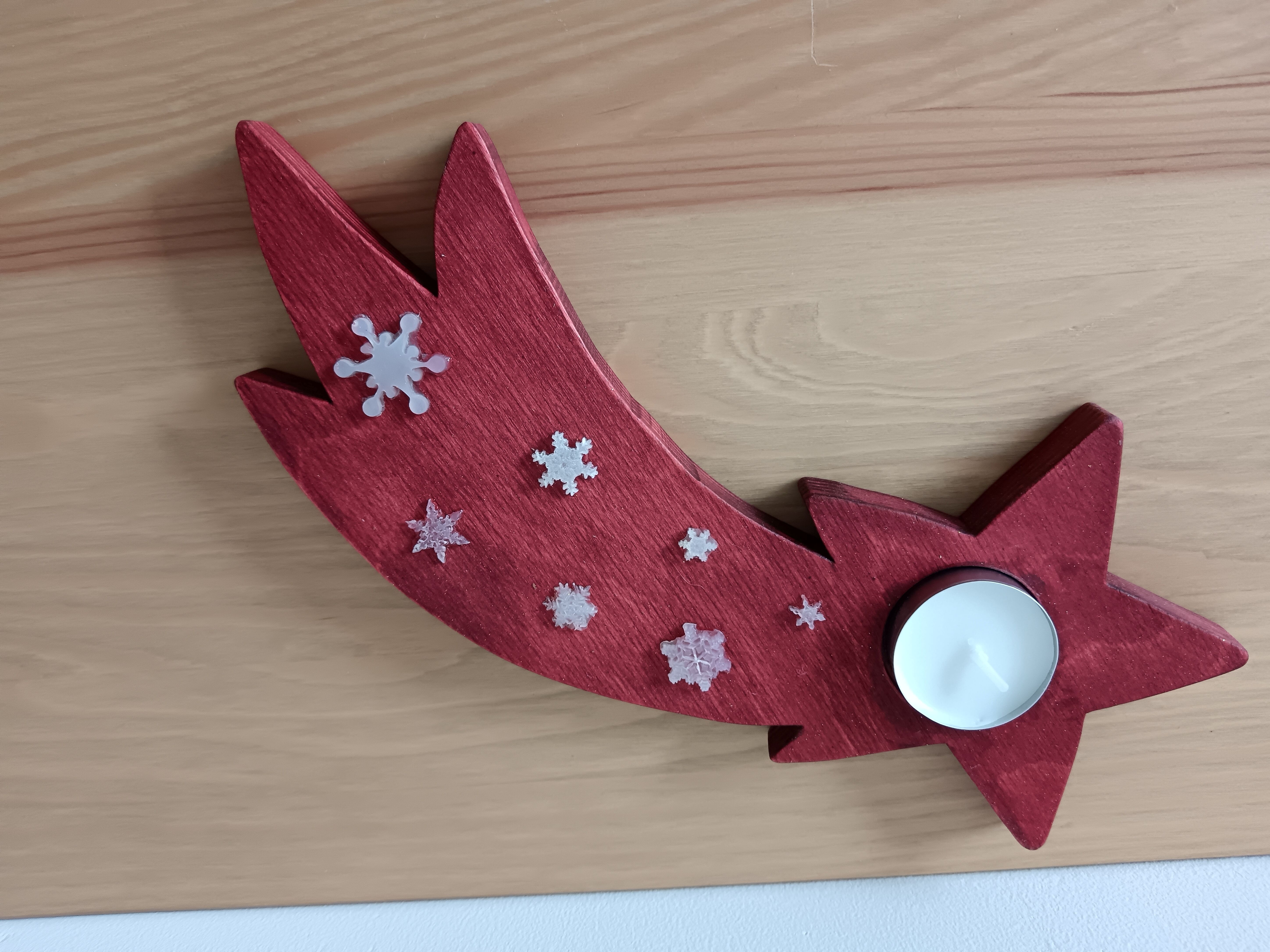 Mécsetartó üstökös