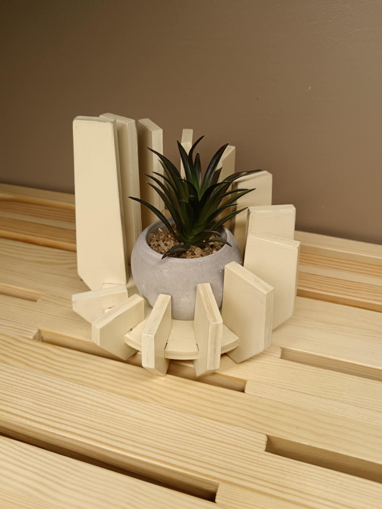 Egyenes mécsestartó